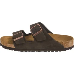 Birkenstock Arizona Weichbettung Veloursleder Pantoletten Schmal -Skechers Geschäft 10435950 03