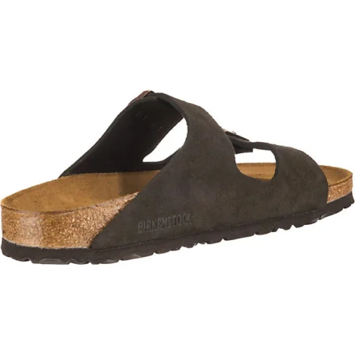 Birkenstock Arizona Weichbettung Veloursleder Pantoletten Schmal -Skechers Geschäft 10435950 05