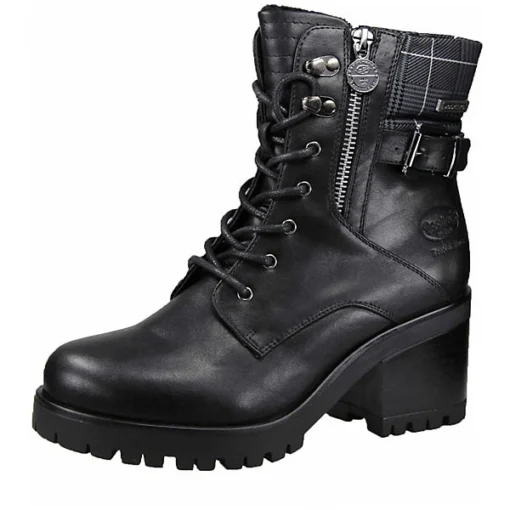 Dockers By Gerli Boots Schnürstiefeletten - Schwarz -Skechers Geschäft 17091498 01