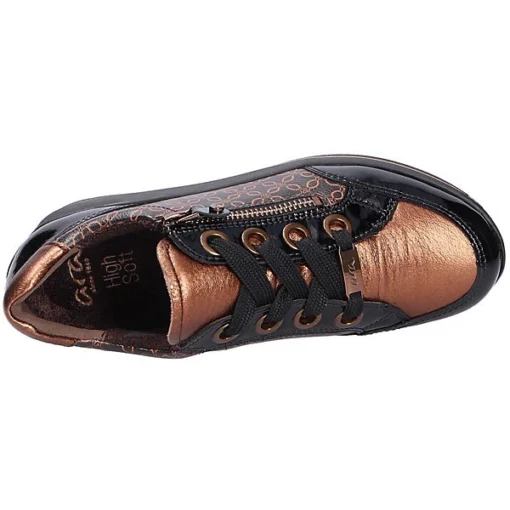 Ara Damen Comfort Schnürschuh Komfort-Halbschuhe - Schwarz -Skechers Geschäft 20917213 08