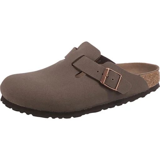 Birkenstock Boston Birko-florbc Earthy Vegan Clogs Schmal -Skechers Geschäft 21637072 01