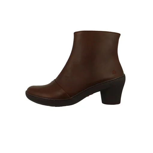 *art Damen Elegante Stiefelette Alfama 1442 Braun Brown Leder Ankle Boots - Braun -Skechers Geschäft 27481978 03